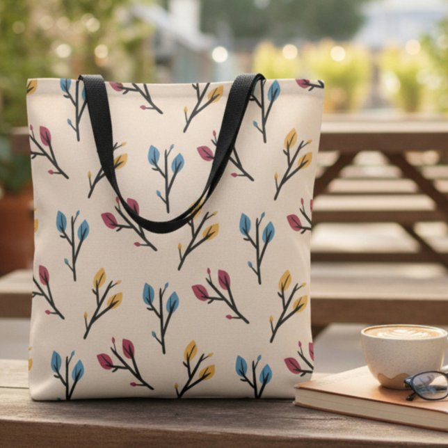Autumn Bloom Tote Bag (Creator Uploaded)