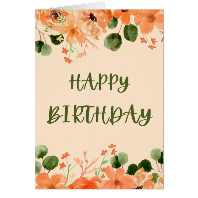 Autumn Blooms (Front)