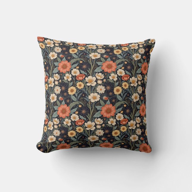 Autumn Blooms Cushion (Front)