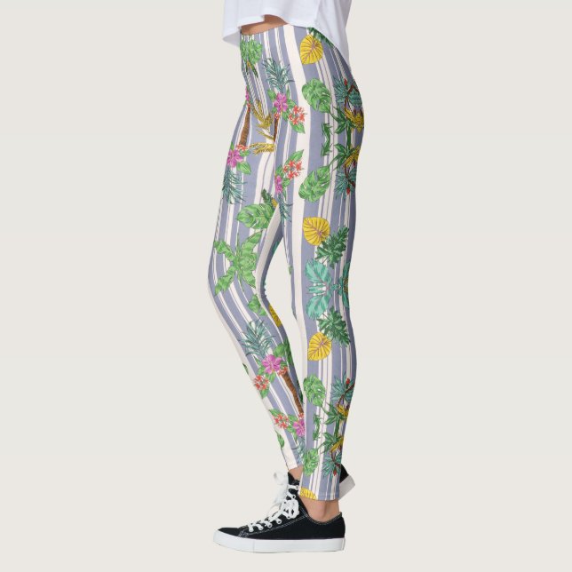 Autumn Blossom Leggings (Left)