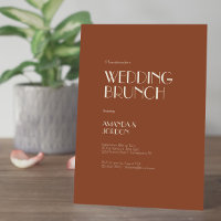 Autumn Boho Deco | Rust Wedding Brunch