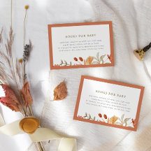 Autumn Botanical Whimsy Fall Baby Shower