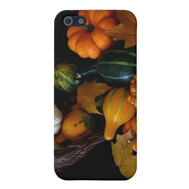 Autumn Bounty Collection iPhone Case (Back)