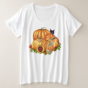 Autumn Bounty Plus Size T-Shirt