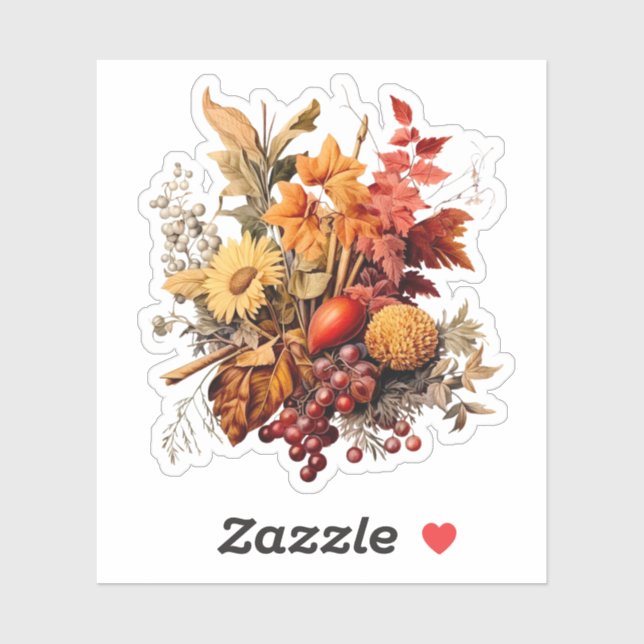 Autumn Bouquet  (Sheet)