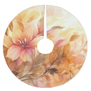 Autumn Bouquet Brushed Polyester Tree Skirt