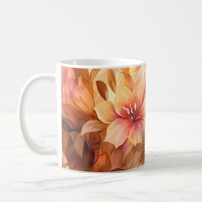 Autumn Bouquet Coffee Mug (Left)
