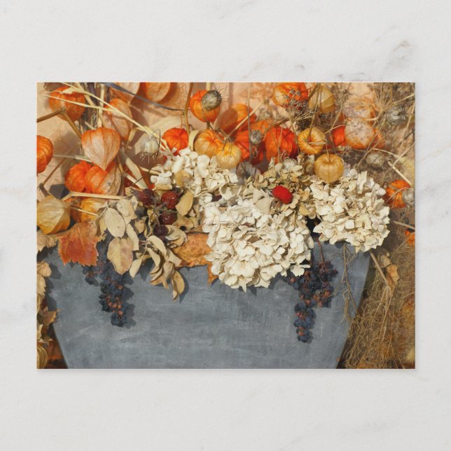 Autumn bouquet postcard (Front)