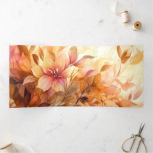 Autumn Bouquet Tri-Fold Card