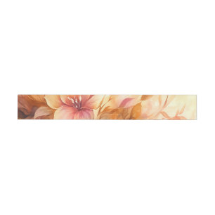 Autumn Bouquet Wrap Around Label