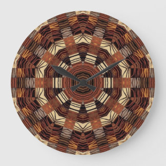 Autumn Branches Large Clock