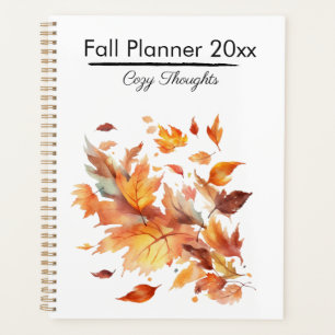 Autumn Breeze Maple Cascade, custom Planner