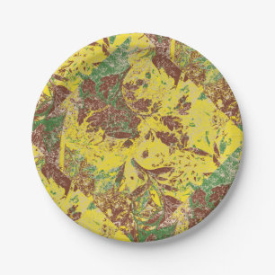 Autumn Breeze Paper Plate