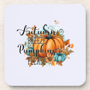 Autumn Breeze, Pumpkins Please – Cosy Fall Vibes Coaster