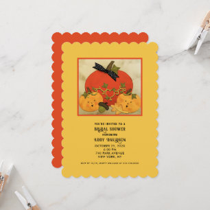 Autumn Bridal Shower Invitation