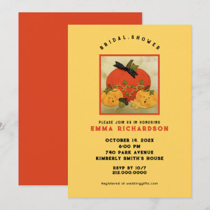 Autumn Bridal Shower Invitation