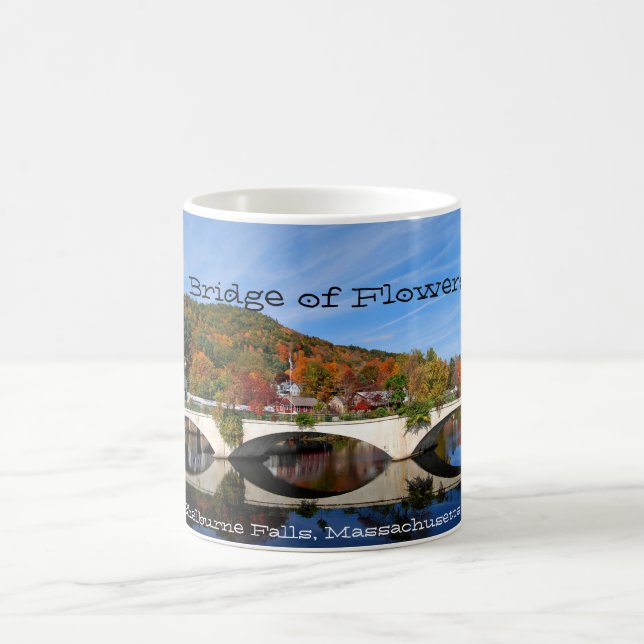 Autumn - Bridge of Flowers, scenic mug (Center)