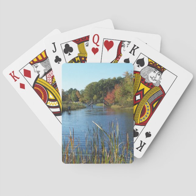 Autumn Bridge Playing Cards (Back)