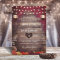 Autumn Burgundy Leaves Rustic Lantern Fall Wedding