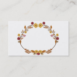 Autumn Business Card