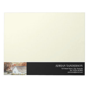 Autumn Buttermere Village Lake District England Notepad