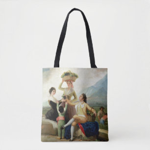 Autumn by Francisco Jose de Goya y Lucientes Tote Bag