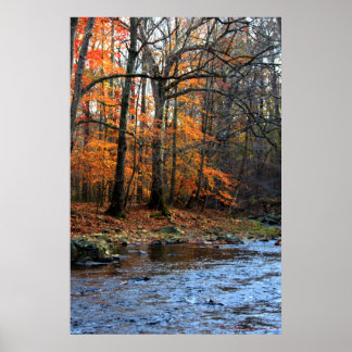 Autumn By the Stream Print #154