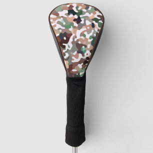 Autumn Camo Fall Colours  Golf Head Cover