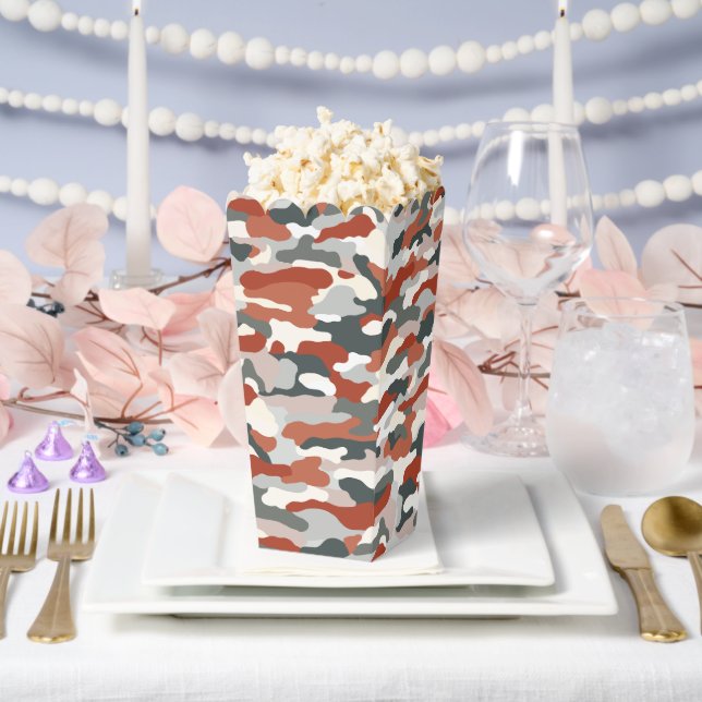 Autumn Camouflage Favour Box (Wedding)