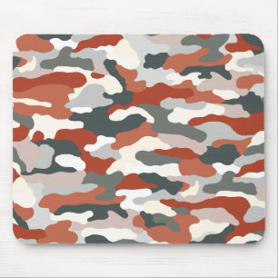 Autumn Camouflage Mouse Pad