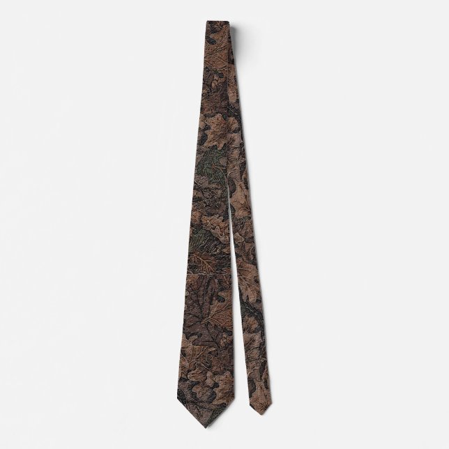 Autumn camouflage tie (Front)