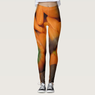 Autumn Candy Corn Leggings
