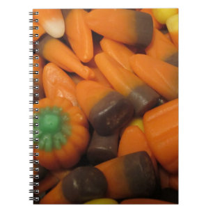 Autumn Candy Corn Notebook