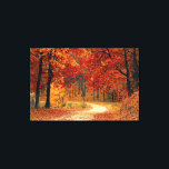 Autumn Canvas Print<br><div class="desc">Melancholic but beautiful wood in autumn</div>