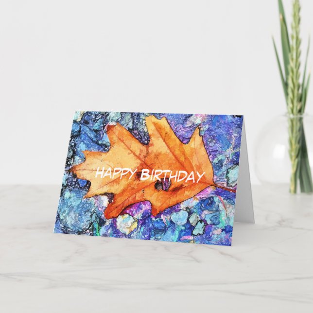AUTUMN CARD (Front)