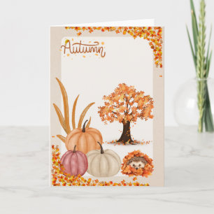 Autumn Card