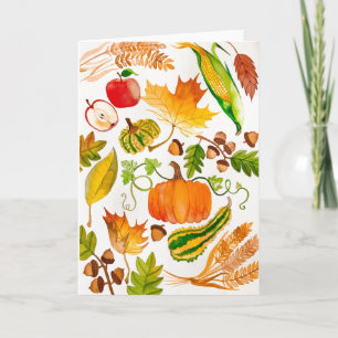 Autumn Card for Charity