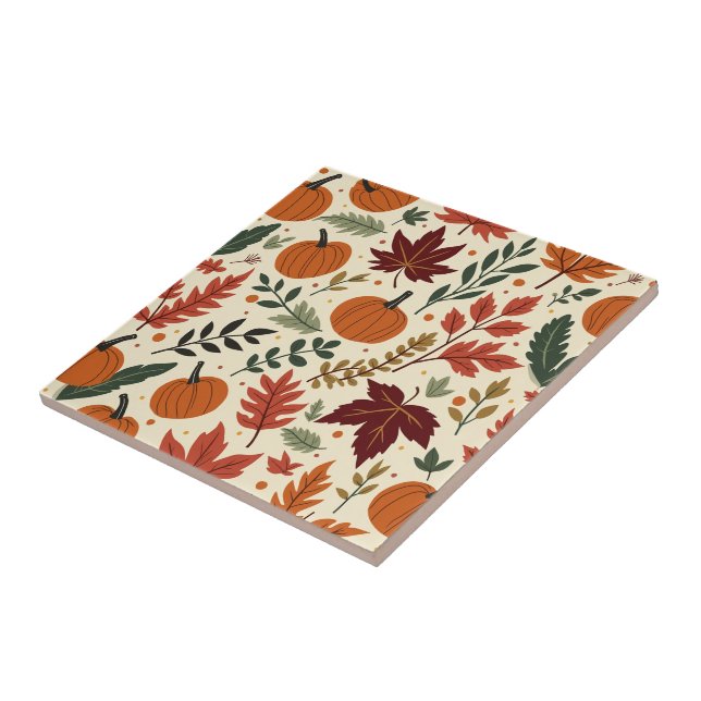 autumn Ceramic Tile (Side)