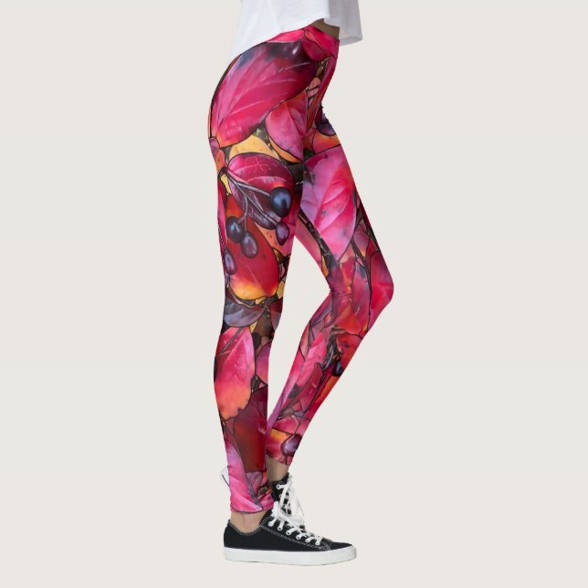 Autumn Chokecherries - Leggings (Right)