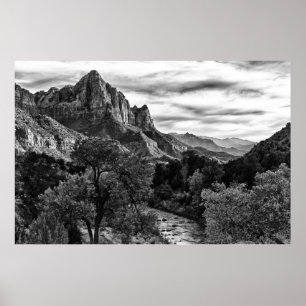 Autumn Climax B/W Poster