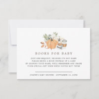 Autumn Coffee Baby Shower | Books For Baby