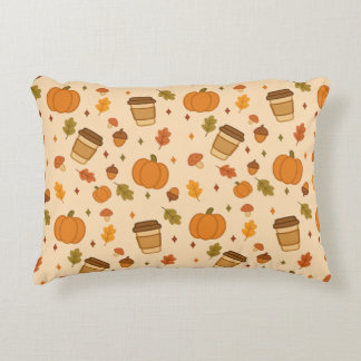 Autumn Coffee Decorative Cushion