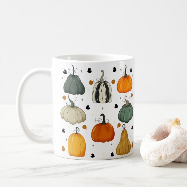 Autumn Coffee Mug (With Donut)