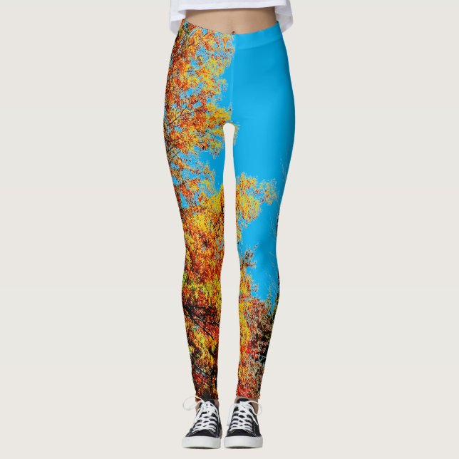  AUTUMN COLORS  LEGGINGS (Front)