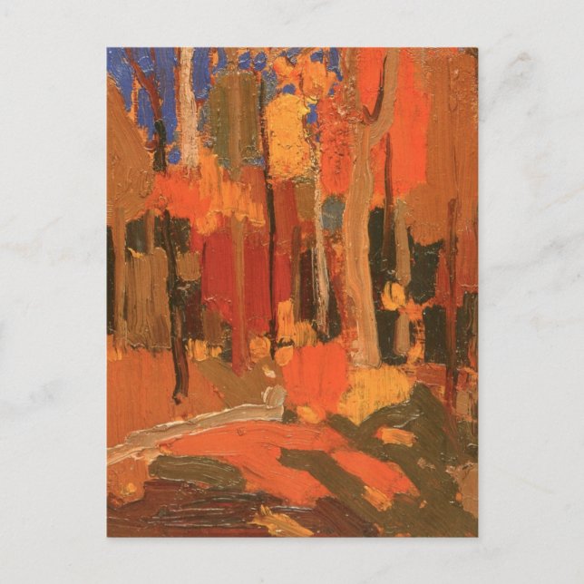 Autumn Colour by Tom Thomson Postcard (Front)