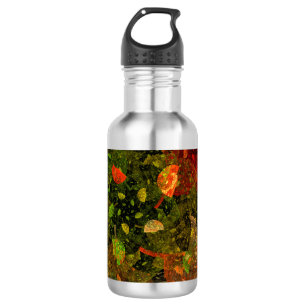 Autumn colourful decorative design 532 ml water bottle