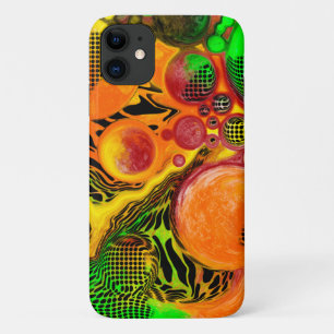 Autumn Colours Abstract Pour Painting   Case-Mate iPhone Case