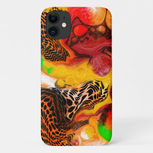 Autumn Colours Abstract Pour Painting OtterBox iPh Case-Mate iPhone Case