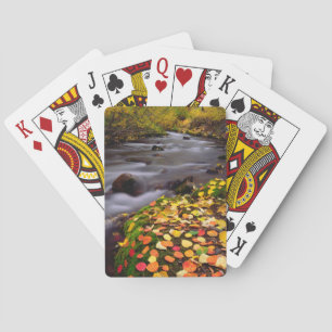 Autumn Colours along McGee Creek Playing Cards