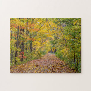 Autumn Colours At Independence State Park Jigsaw Puzzle